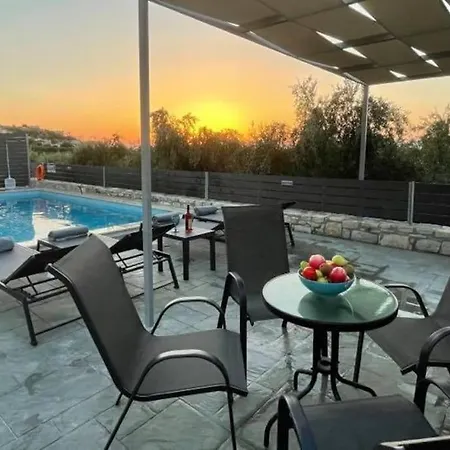 Villa Sheila With Private Pool Roumeli Exterior photo