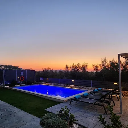 Villa Sheila With Private Pool Roumeli Exterior photo